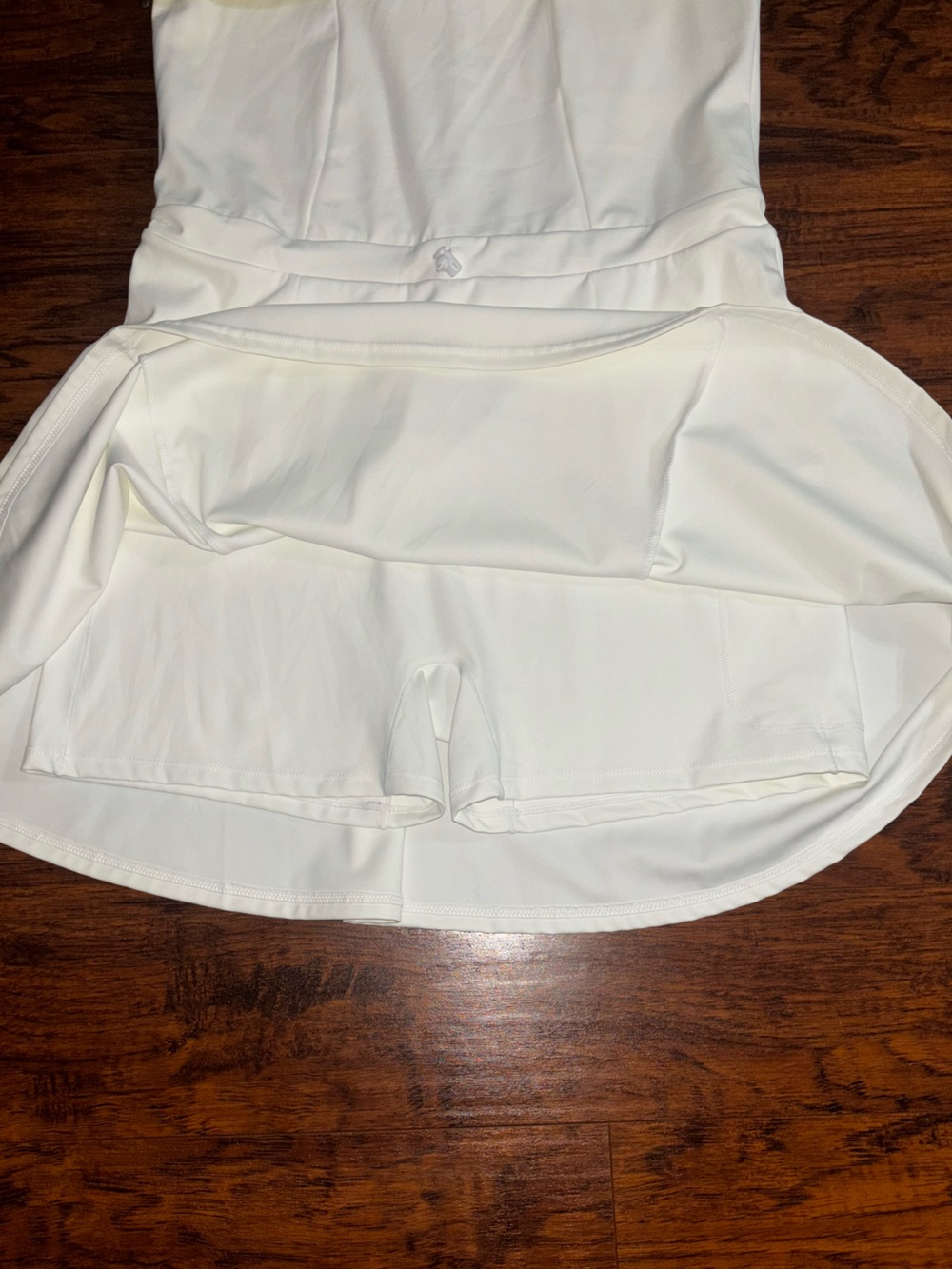 Southern Shirt Lined Performance Dress White Nylon Tennis Golf Dress with Shorts - Picture 7 of 10